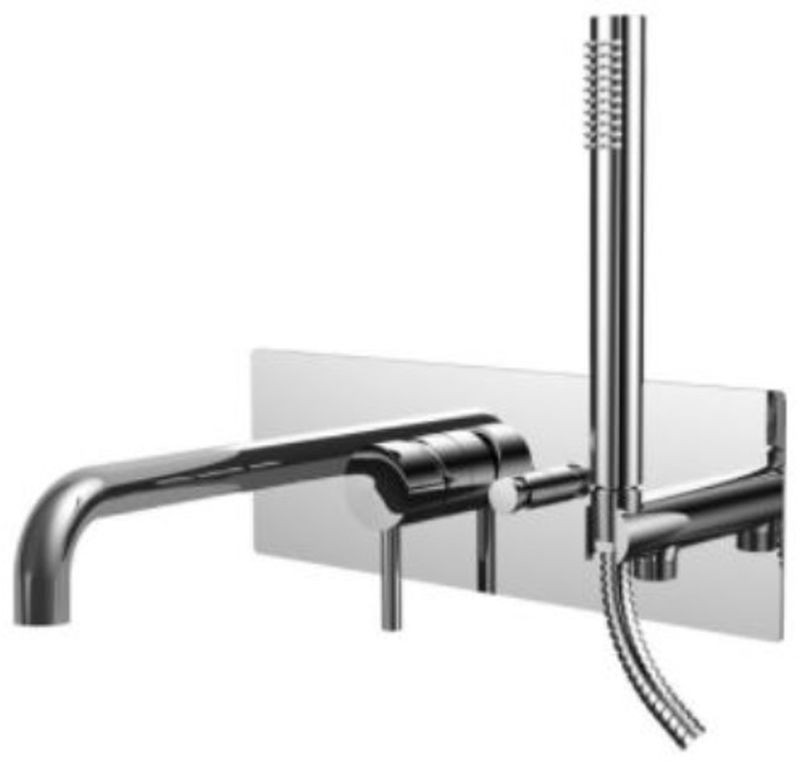 Paffoni Stick bad- en douchekraan inbouw chroom SK001CR