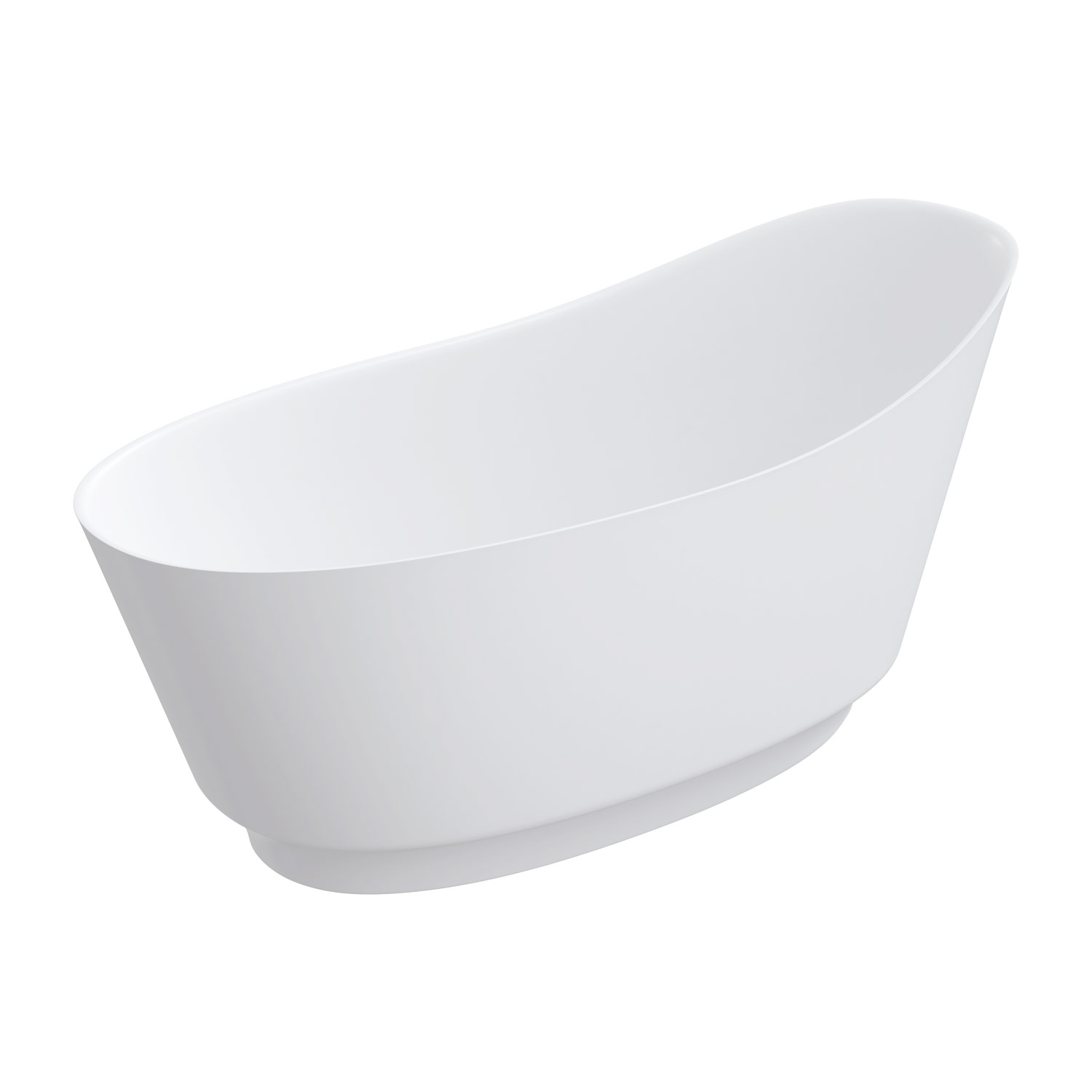 Omnires Neo M+ vrijstaand bad 158x72 cm ovaal wit NEO158SWWBM