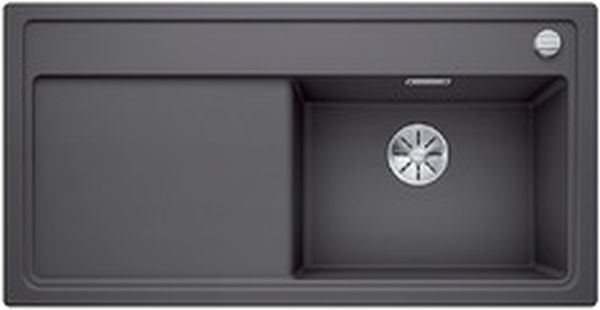 Blanco Zenar XL 6 S spoelbak van graniet 100x51 cm grijs/grafiet/onyx 523965