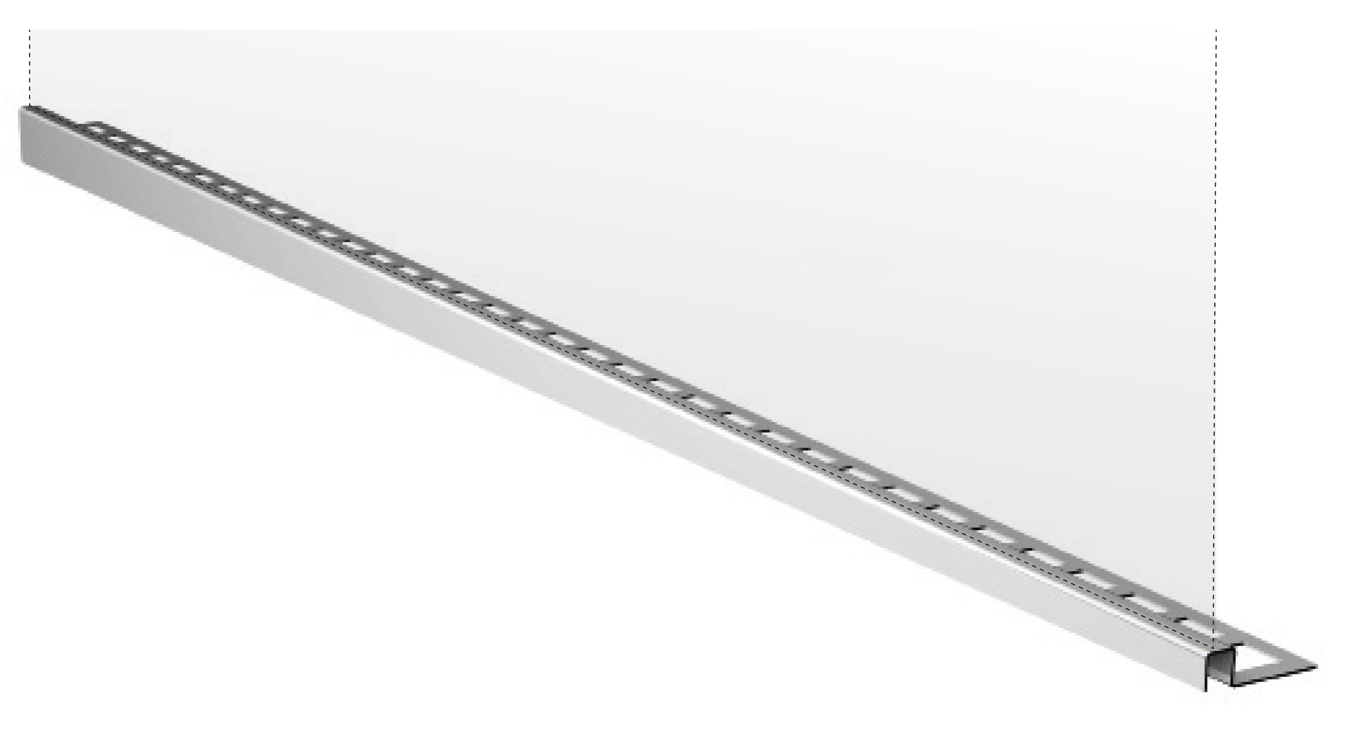 ACO ShowerDrain C hellingstrip 149 cm staal 9010.72.54