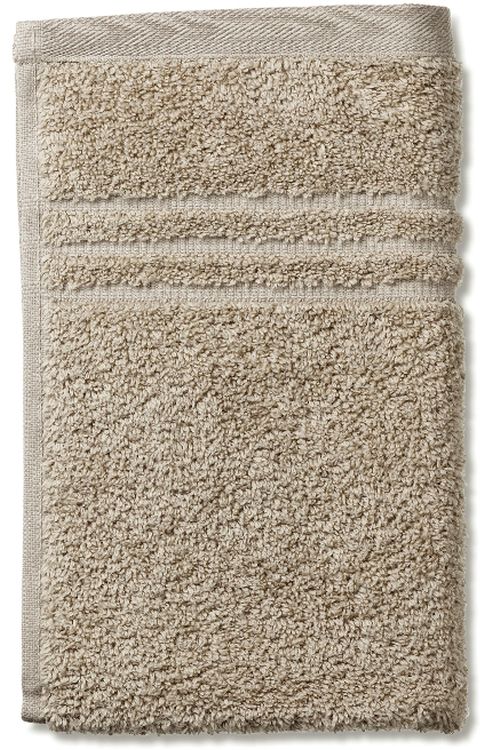 Kela Leonora handdoek 50x30 cm katoen grijs 23445
