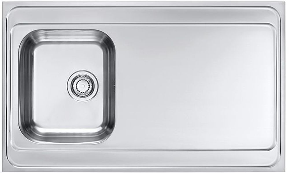 Alveus Classic Pro stalen spoelbak 100x60 cm staal 1130471