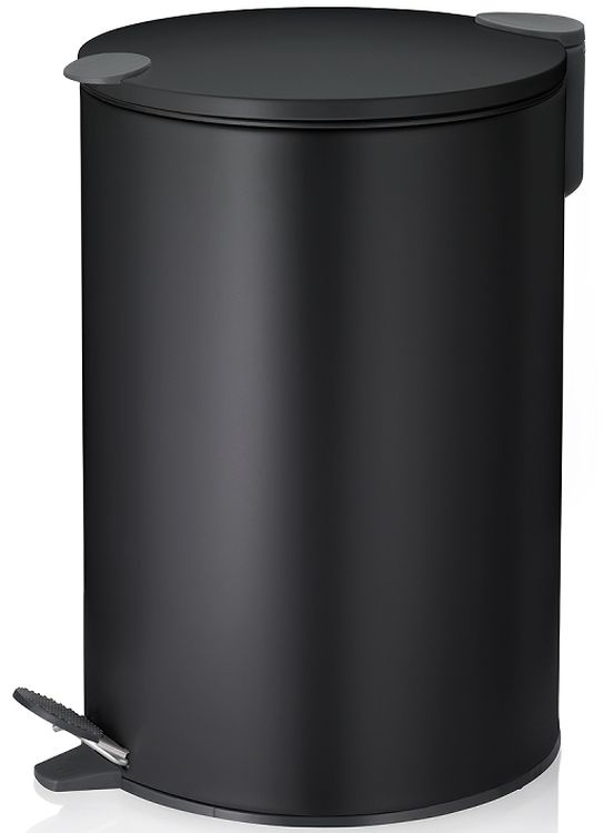 Kela Mats prullenbak 12 l zwart 10642