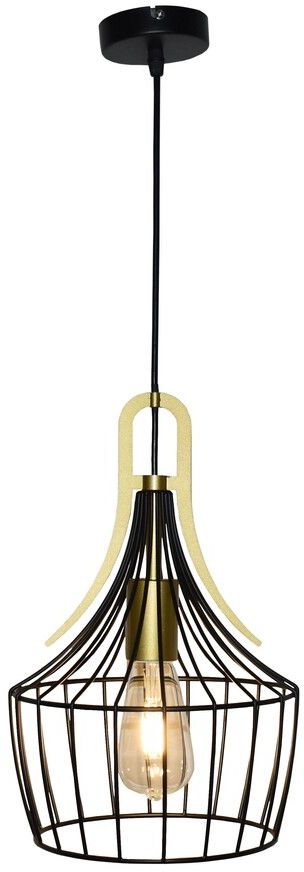 Rabalux Parov hanglamp 1x40 W zwart-gouden 4925