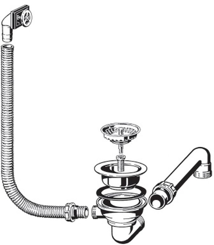 Villeroy & Boch afvoerkit 82700061