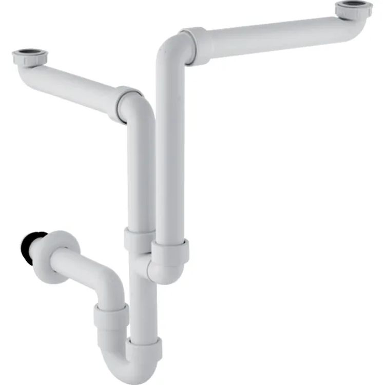 Geberit wastafelsifon buisvormig wit 151.114.11.1