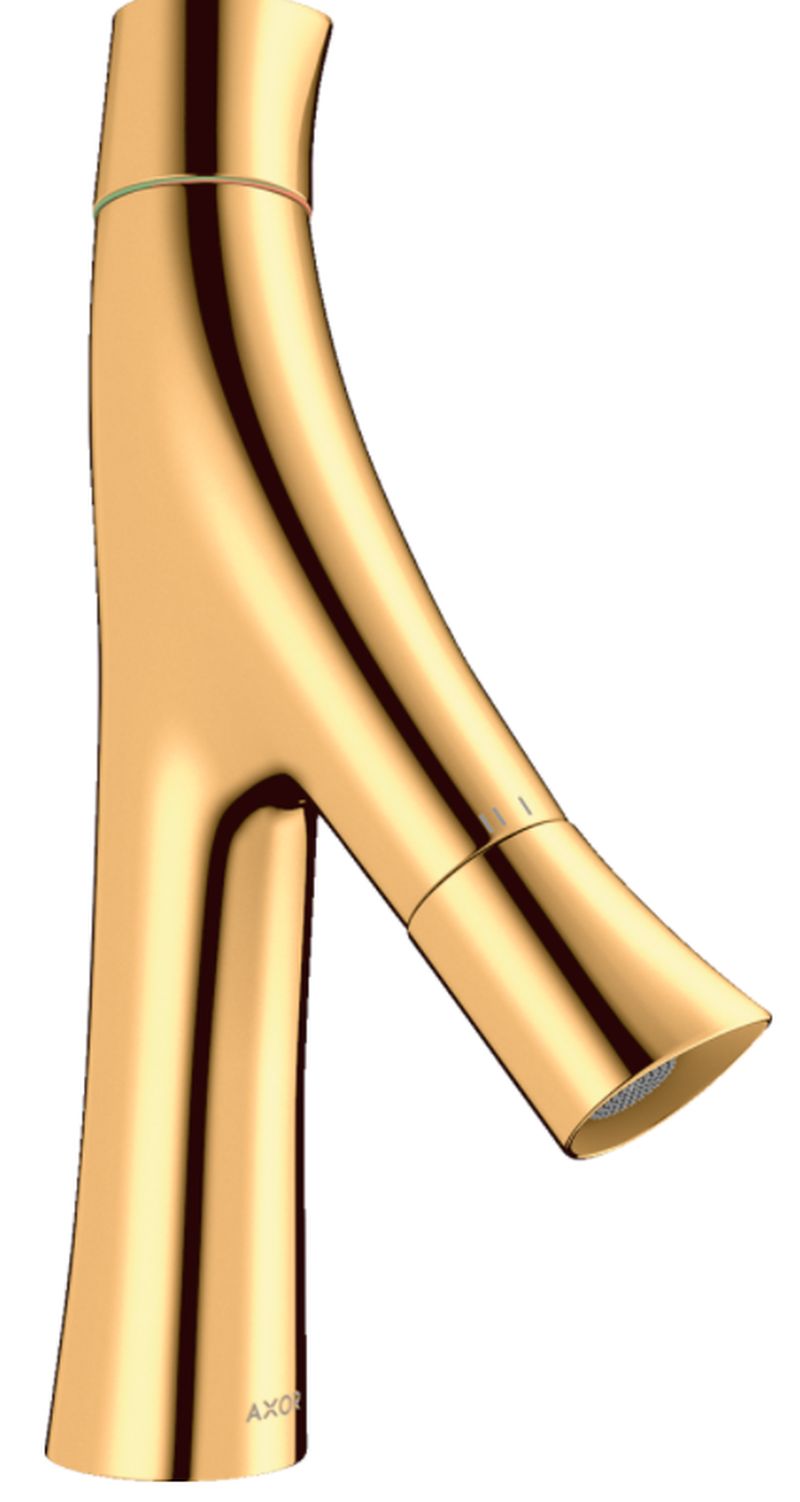 Axor Starck wastafelkraan staand gouden 12011990