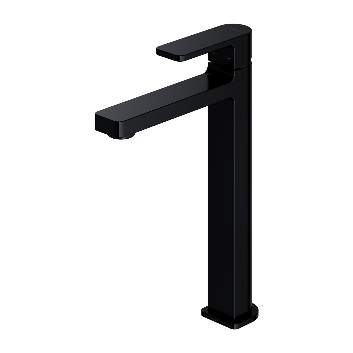 Omnires Baretti wastafelkraan staand zwart BA7812BL
