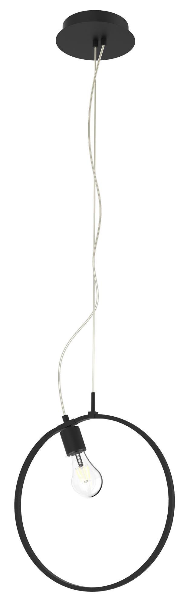Apeti Skiros hanglamp 2x60 W zwart A0024-321