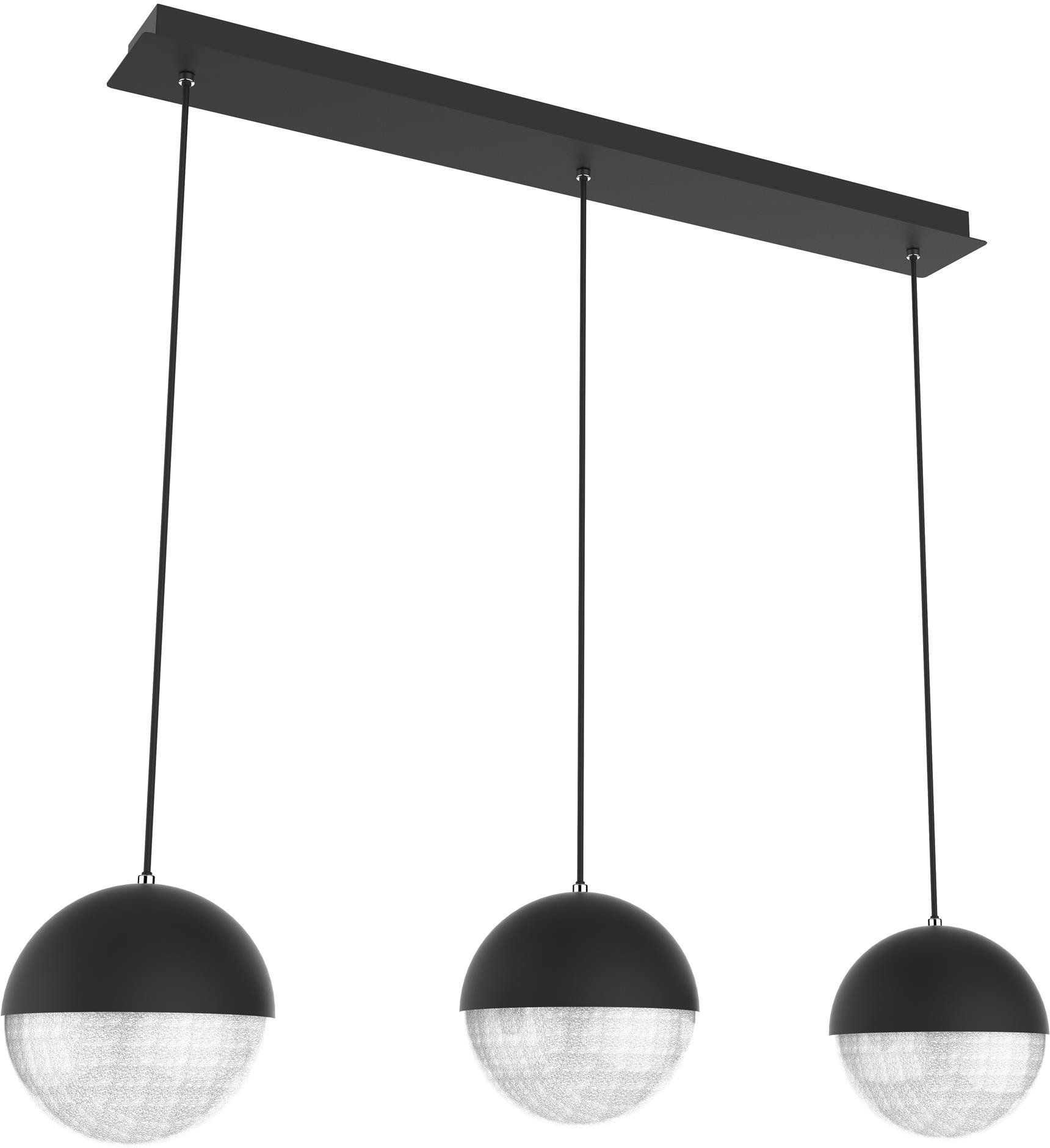 Apeti Furni hanglamp 3x5 W zwart A0031-330