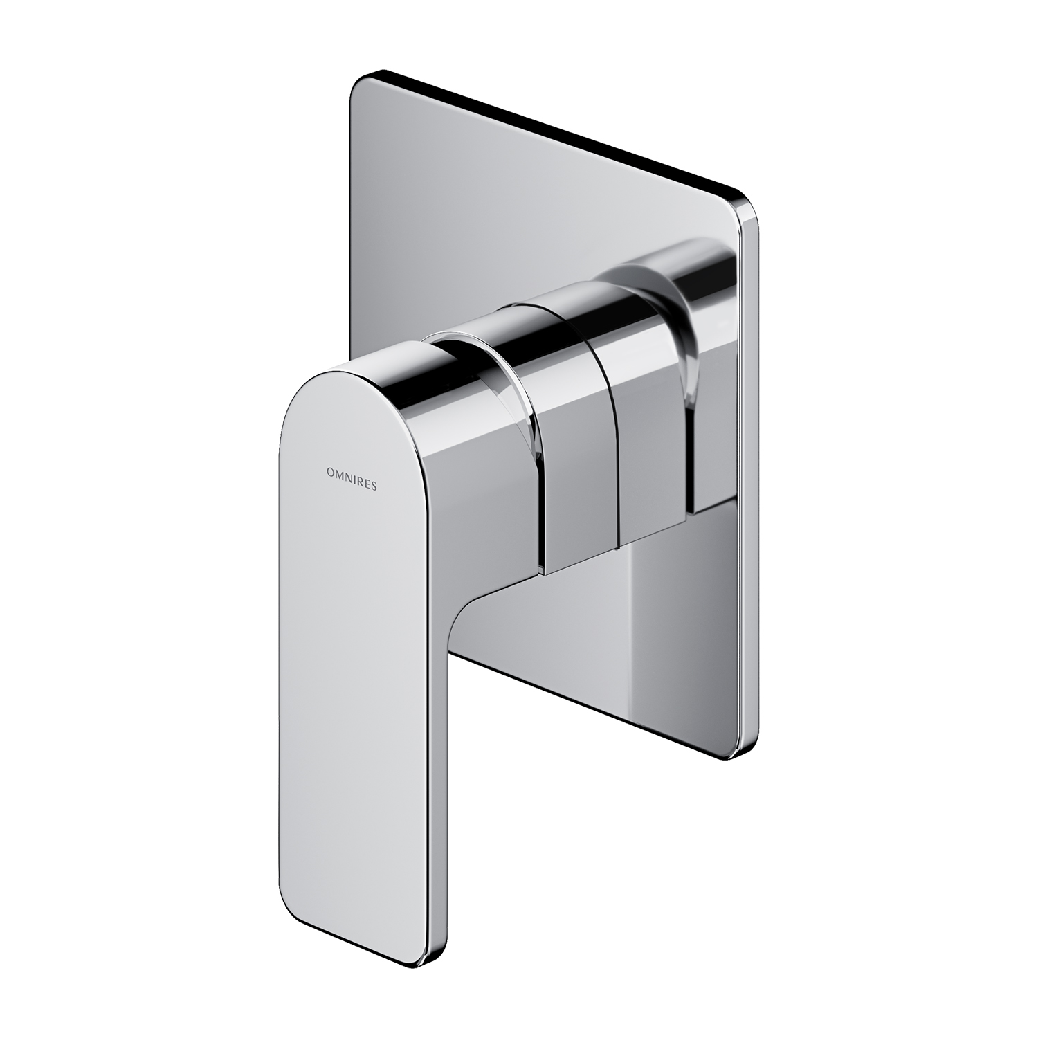 Omnires Baretti douchekraan inbouw chroom BA7845CR