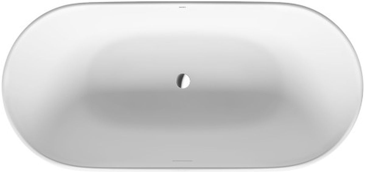 Duravit Luv vrijstaand bad 160x75 cm ovaal wit 700461000000000