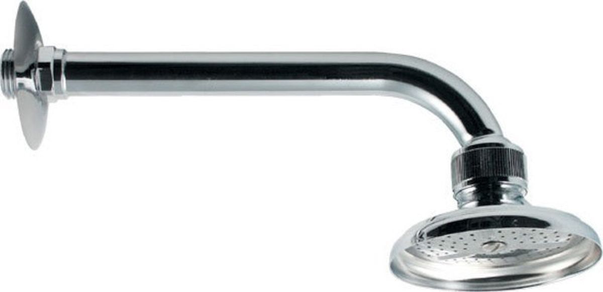Sapho regendouche met arm 20x20 cm rond chroom 905