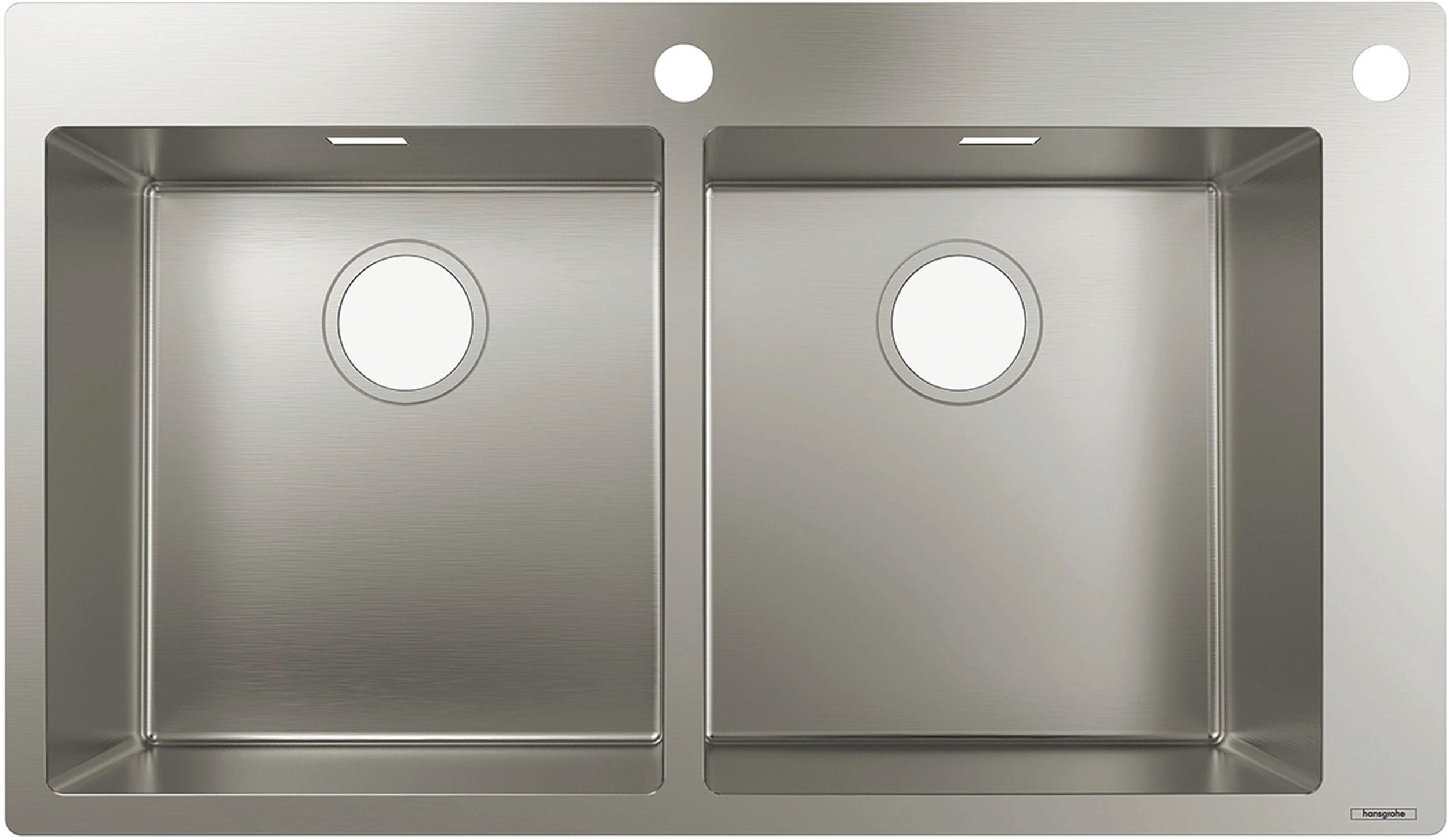 Hansgrohe ShowerTablet stalen spoelbak 86.5x50 cm 43311800