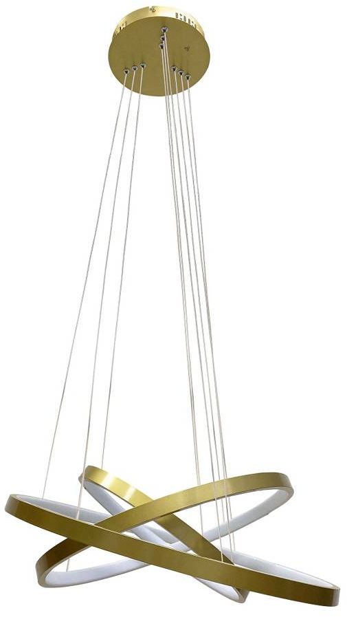 Candellux Lune hanglamp 3x60 W gouden 33-76397