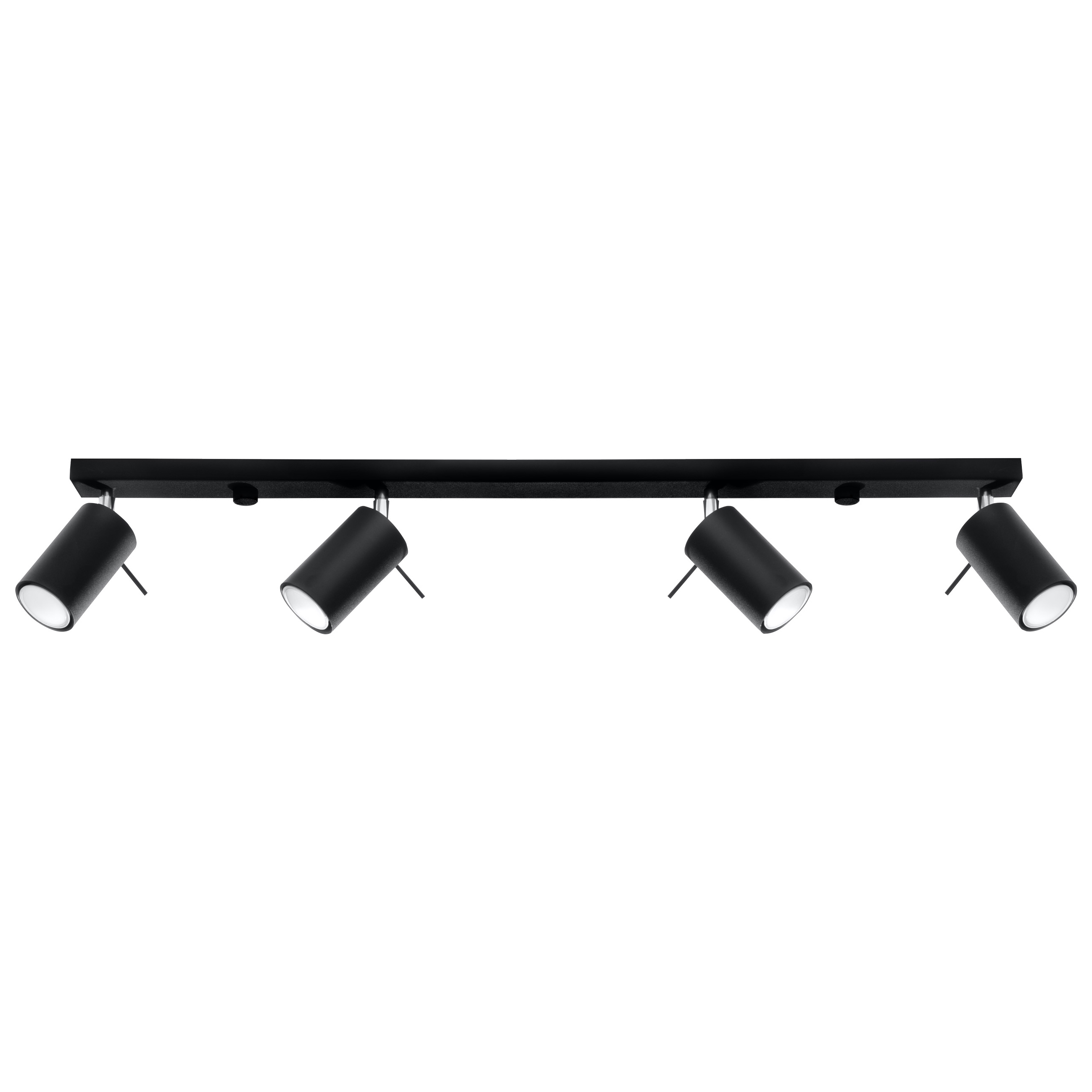 Sollux Lighting Ring plafondlamp 4x40 W zwart SL.0332