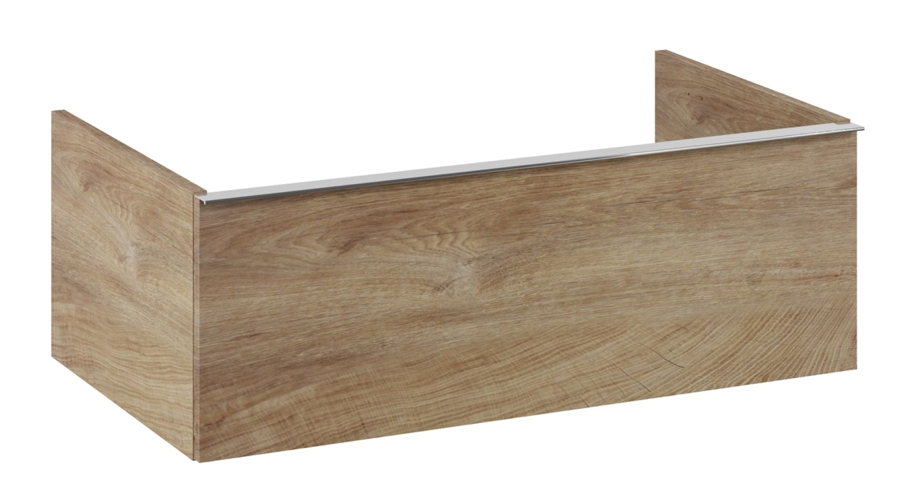 Elita Look kast 80x44.9x28.1 cm hangend onder de wastafel eik RE080803027050