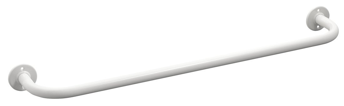 Aqualine White Line handdoekhanger wit 8011
