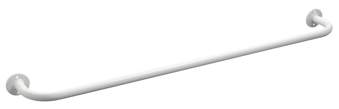 Aqualine White Line handdoekhanger wit 8013