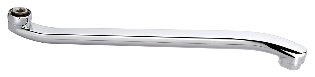Aqualine kraanuitloop wastafel chroom 43999