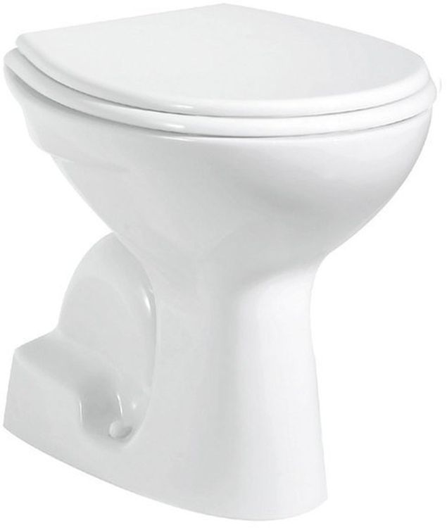 Creavit toiletpot staand wit TP340