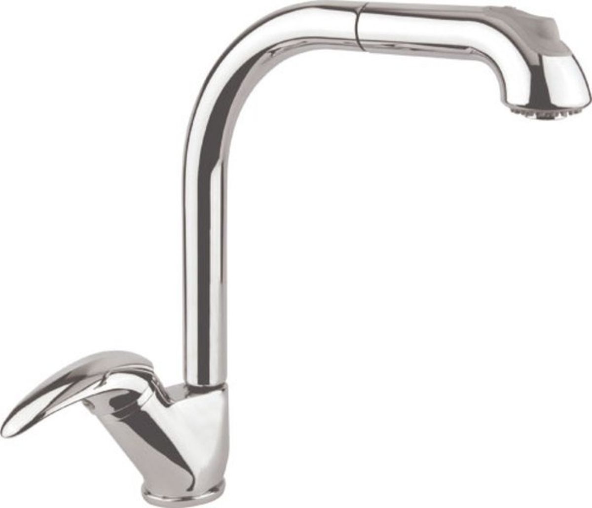 Sapho Axus keukenkraan staand chroom 1112-72