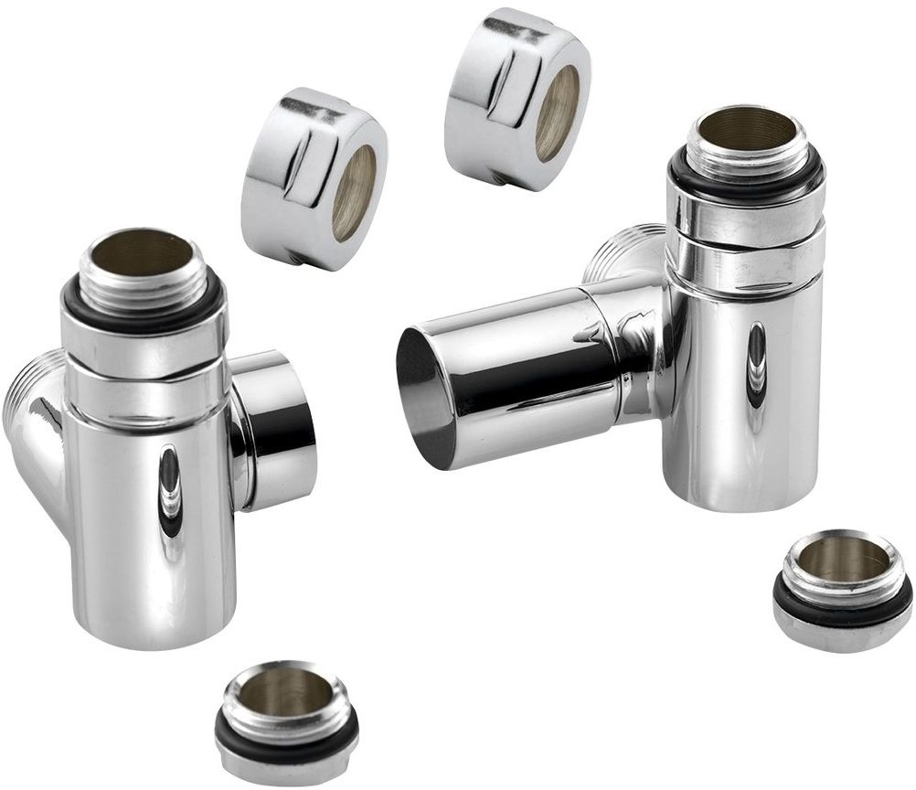 Sapho Corner Combi Simply aansluitset chroom CP330S