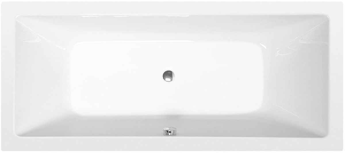 Polysan Krysta rechthoekig bad 180x70 cm wit 72906