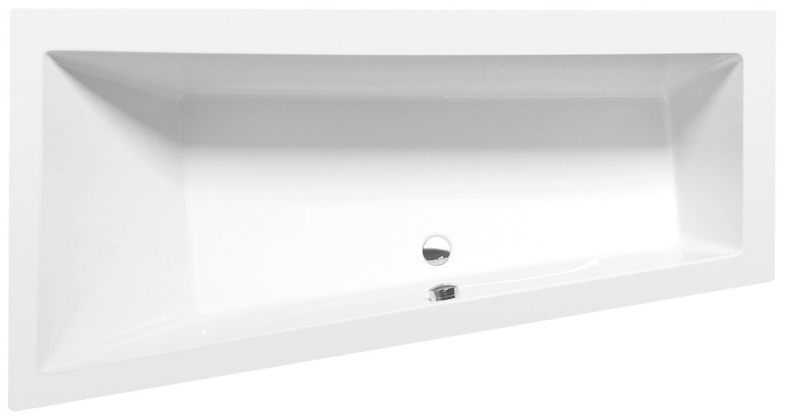 Polysan Andra hoekbad slim 170x90 cm linkszijdig wit 81111S