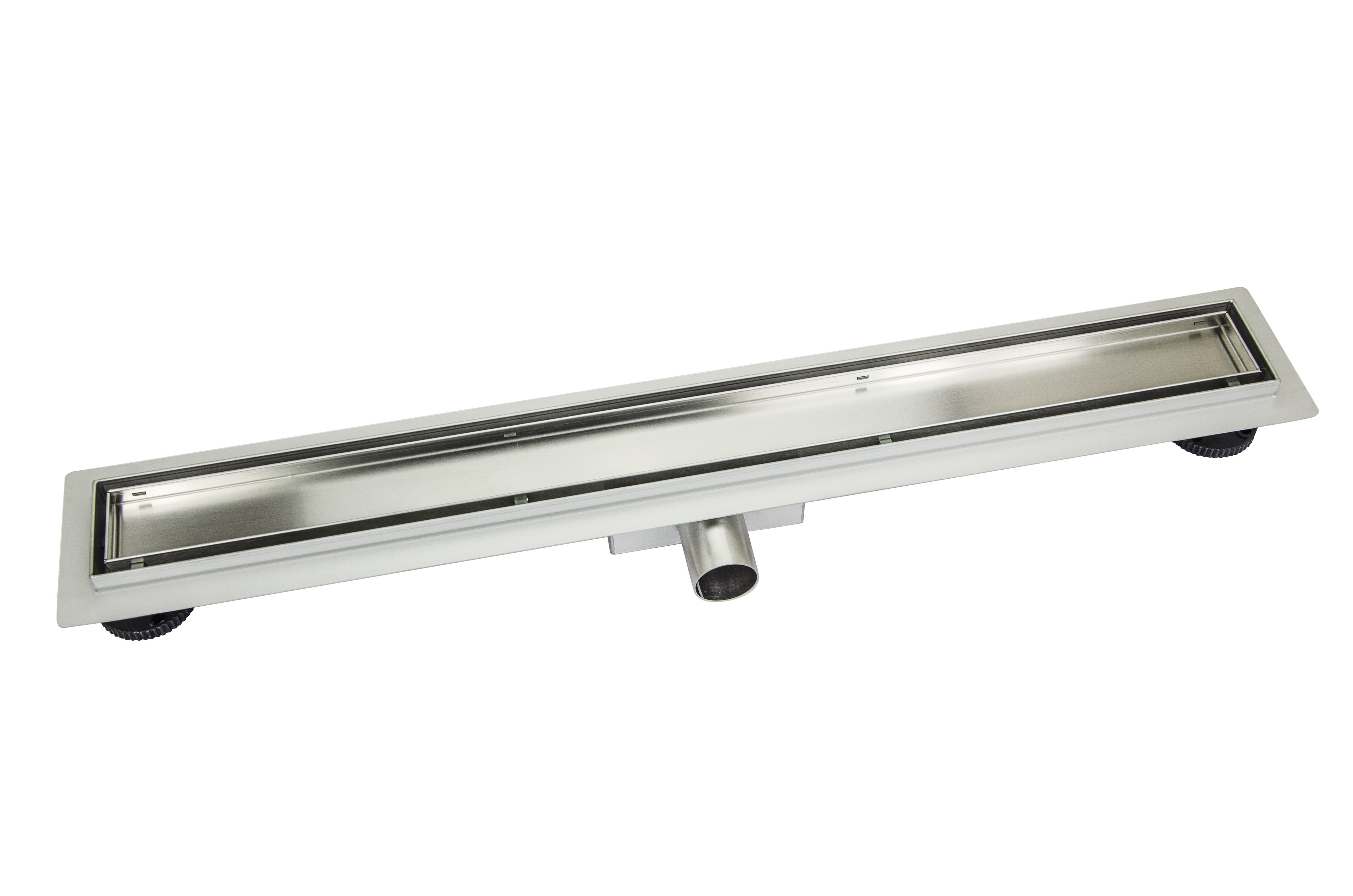 LaVita Plate Steel doucheafvoer 90 cm staal 5900378315117