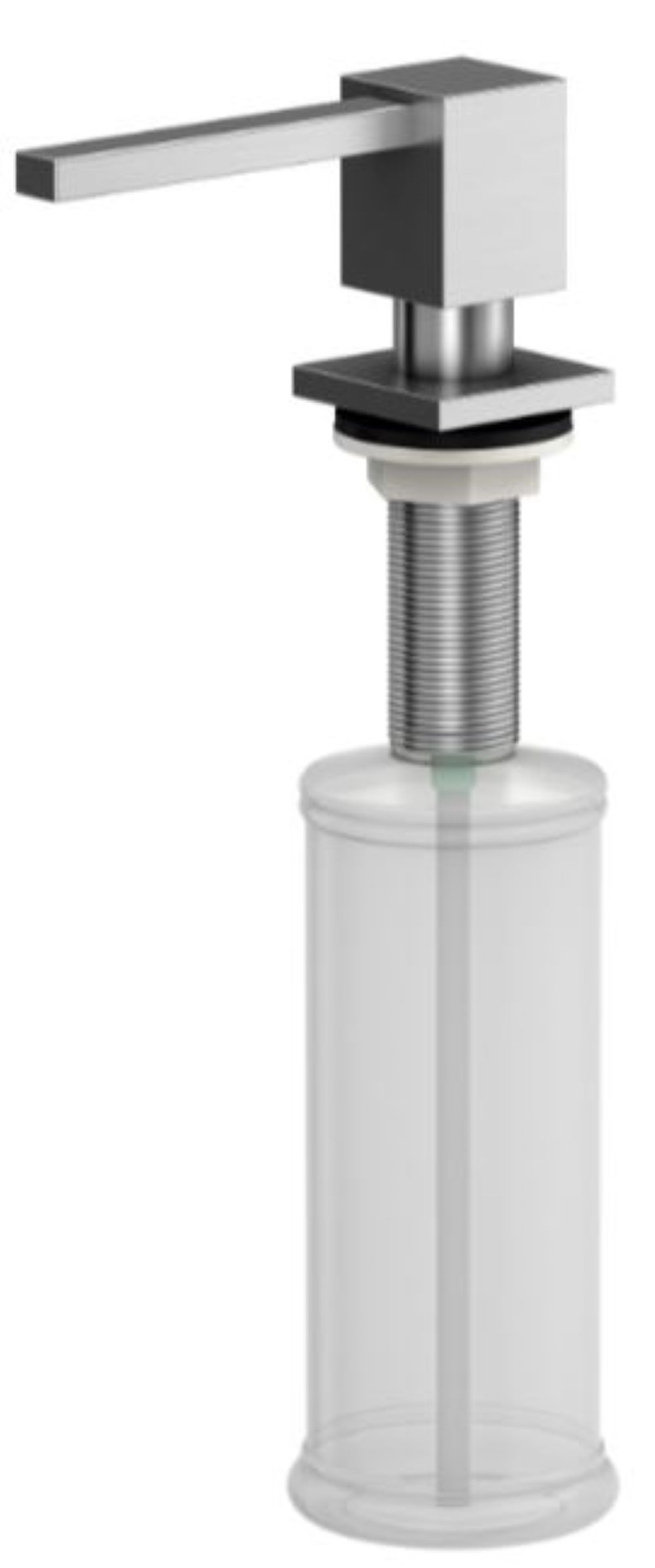 Quadron Emma vloeistofdispenser 500 ml staal MFT002-BS