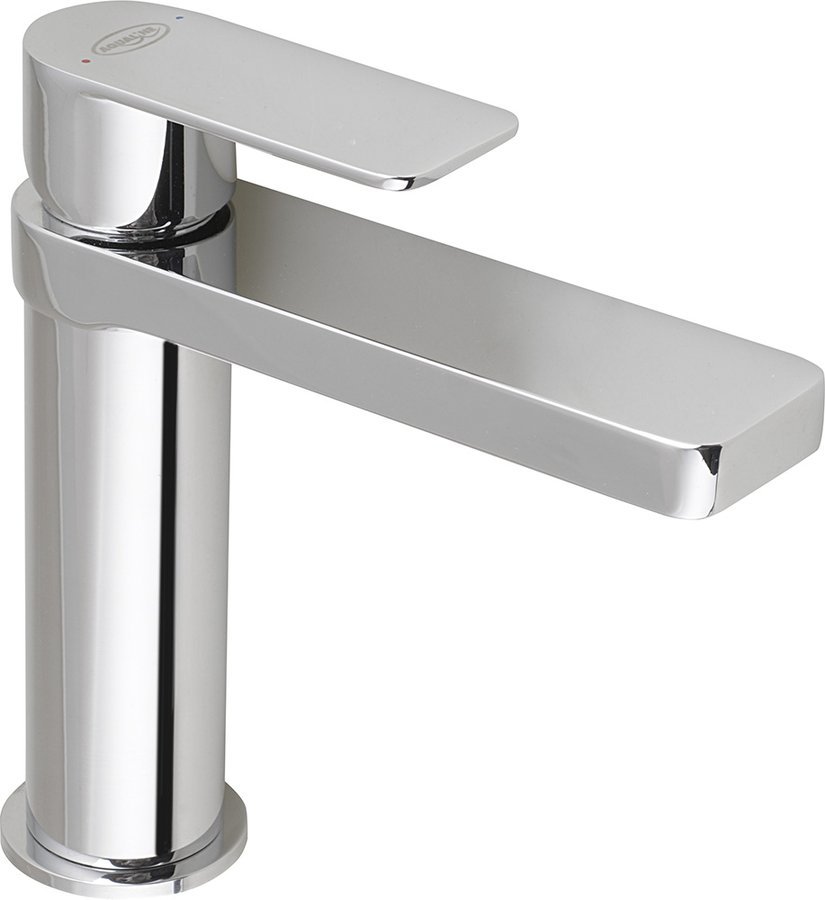 Aqualine Daphne wastafelkraan staand chroom DH201