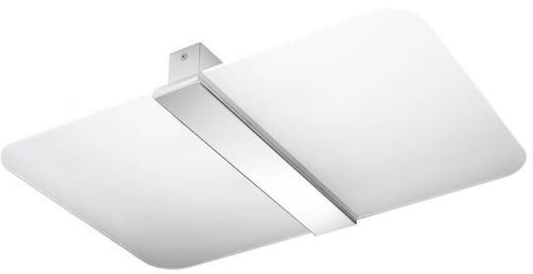 Sollux Lighting Azalia plafondlamp 2x40 W wit-chroom SL.1007