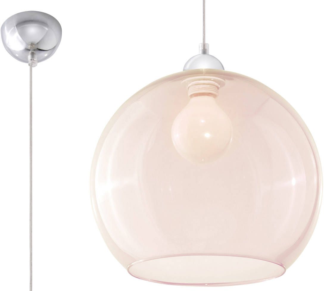 Sollux Lighting Ball hanglamp 1x60 W champagne SL.0249
