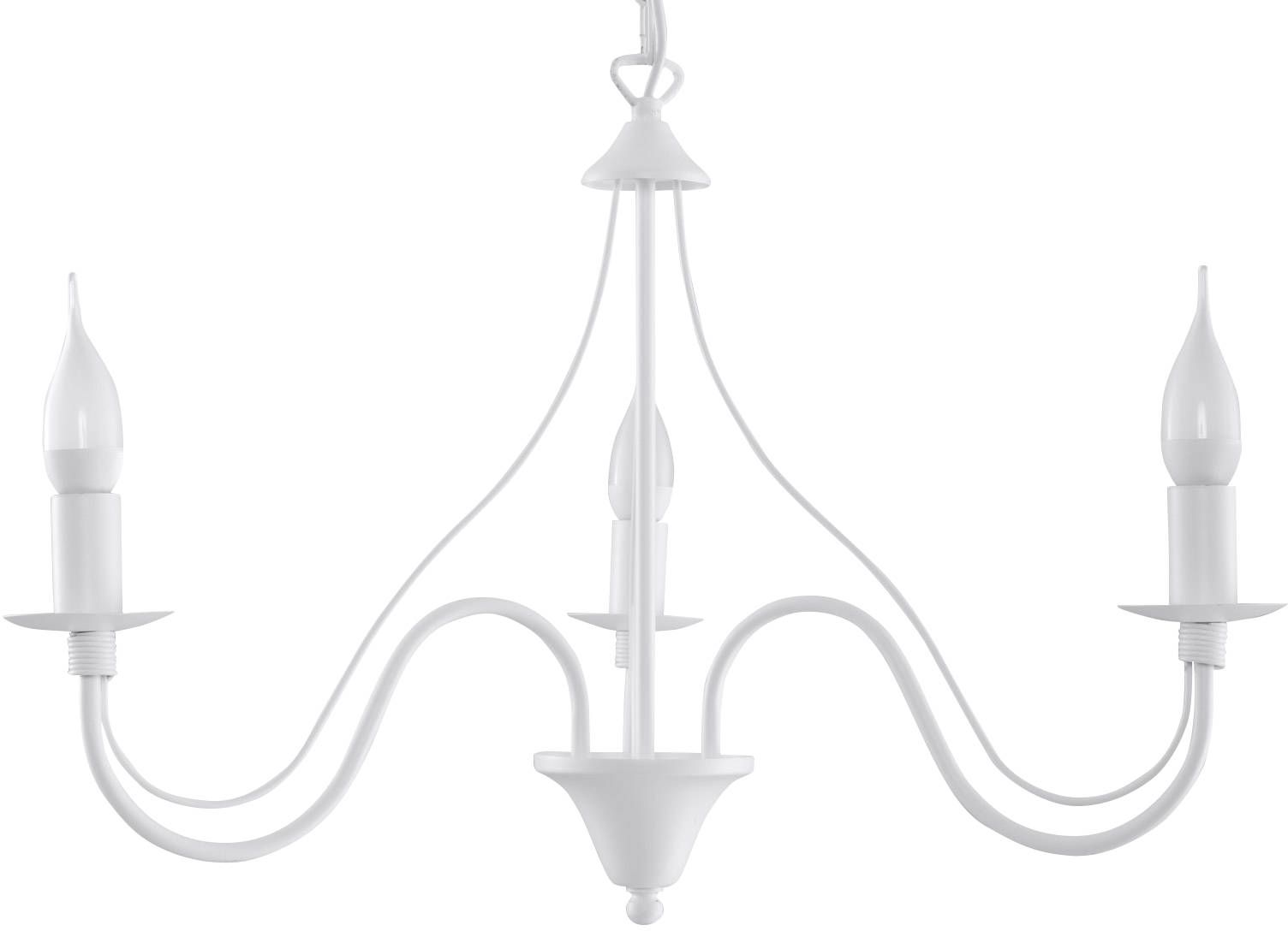 Sollux Lighting Minerwa hanglamp 3x40 W wit SL.0213