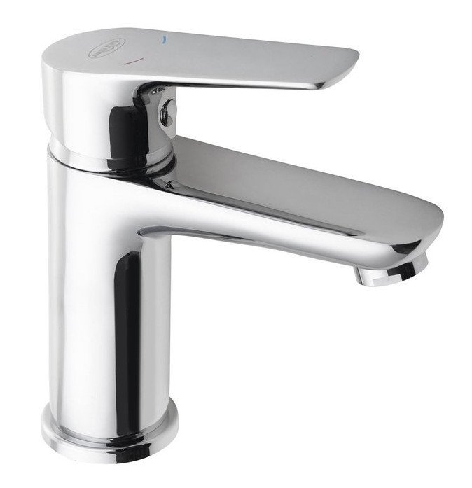 Aqualine Lotta wastafelkraan staand chroom LT602
