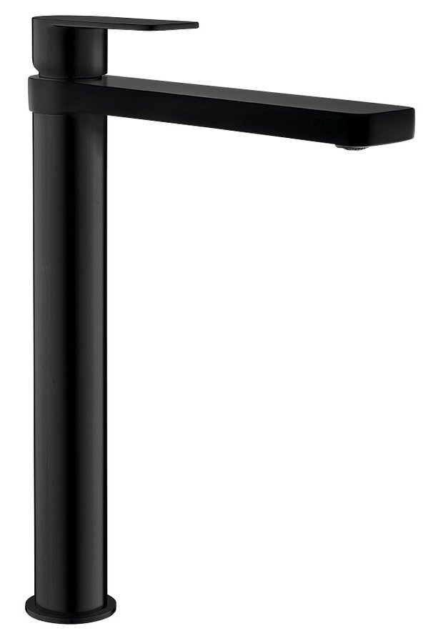 Aqualine Daphne wastafelkraan staand zwart DH601B