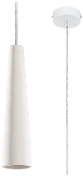 Sollux Lighting Electra hanglamp 1x40 W wit SL.0845