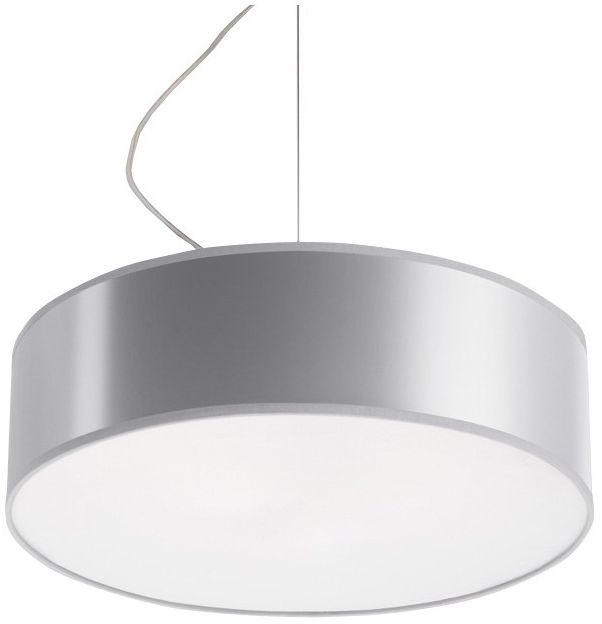 Sollux Lighting Arena hanglamp 2x60 W grijs/askleur SL.0116