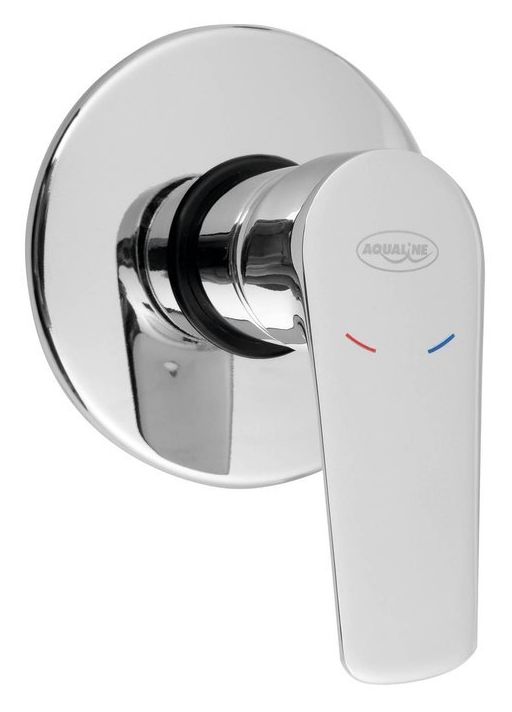 Aqualine Lotta douchekraan inbouw chroom LT741