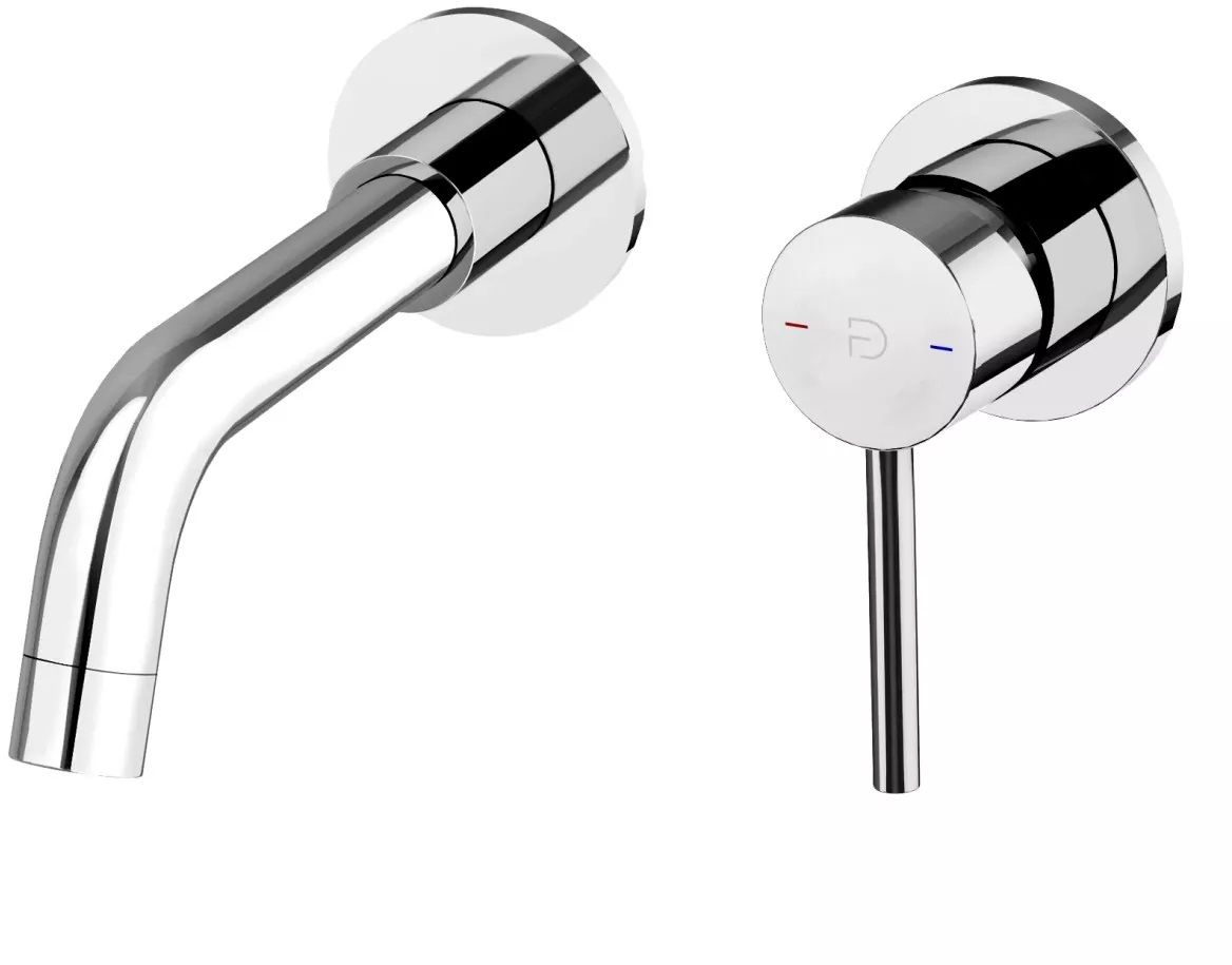 FDesign Flusso wastafelkraan inbouw chroom FD1-FLS-3PA-11