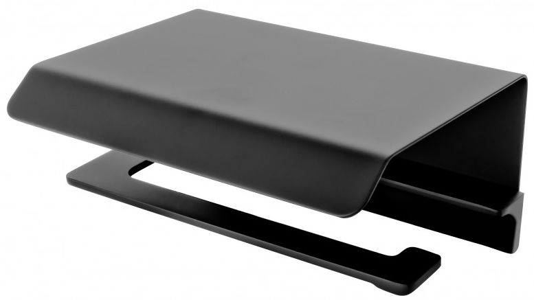 FDesign Piazza toiletpapierhouder zwart FD6-PZA-10-22