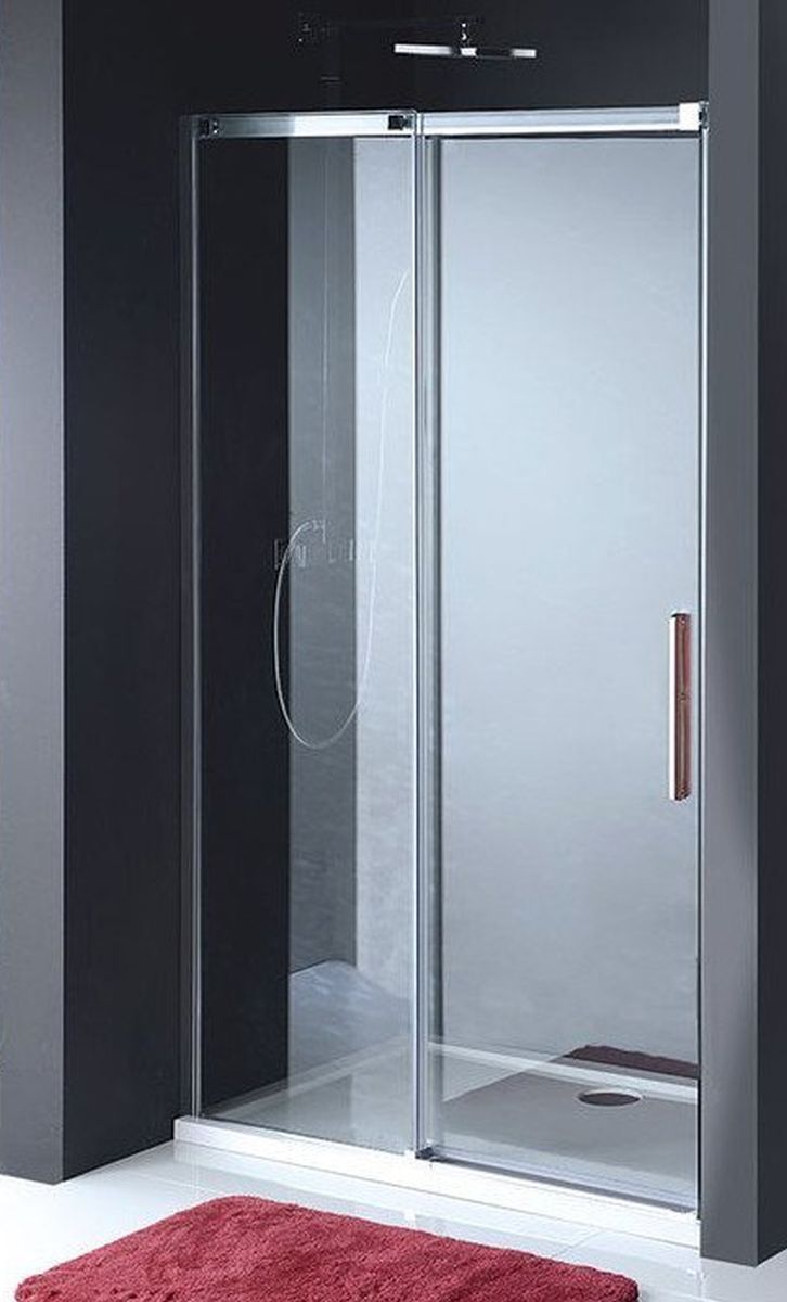 Polysan Altis Line douchedeur 141 cm schuifbaar chroom glans/helder glas AL4115C