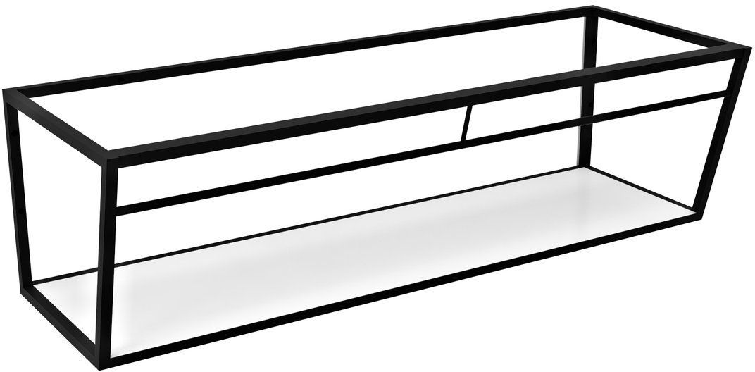Sapho Aruba console 178.4x49x40 cm zwart ARK180