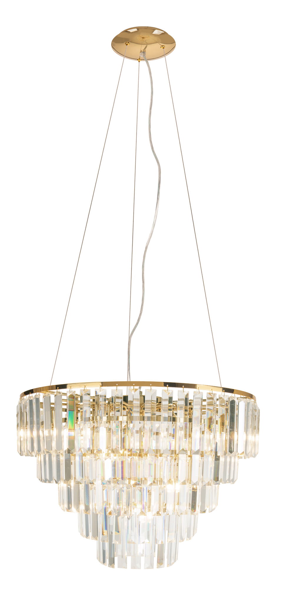 MaxLight Monaco hanglamp x40 W gouden P0424