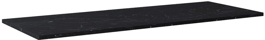 Elita ElitStone badkamerblad op kast 141.5x49.4 cm zwart RE051401047160