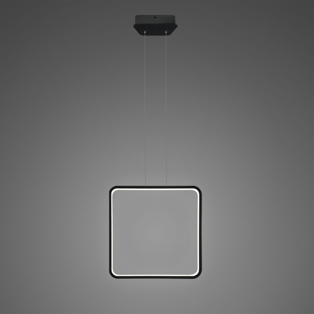 Altavola Design Ledowe Kwadraty hanglamp 1x19 W zwart LA079/X_40_in_4k_black