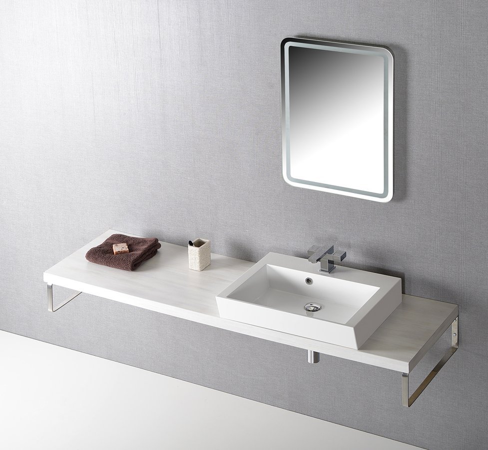 Sapho Avice badkamerblad 170x49.5 cm eik AV175