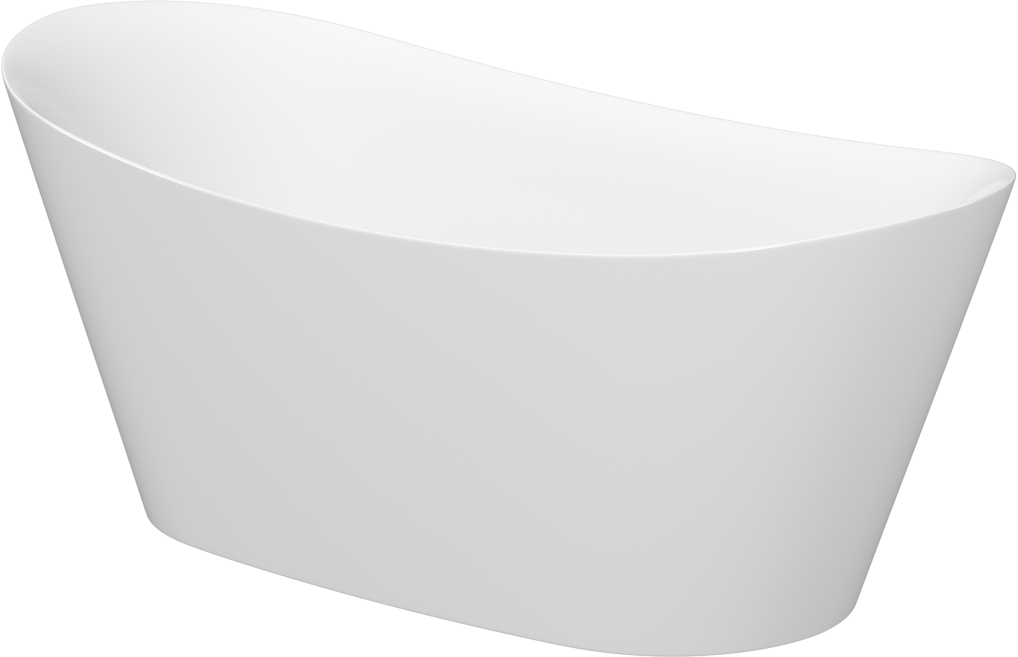 Cersanit Inverto vrijstaand bad 170x80 cm ovaal wit S301-339