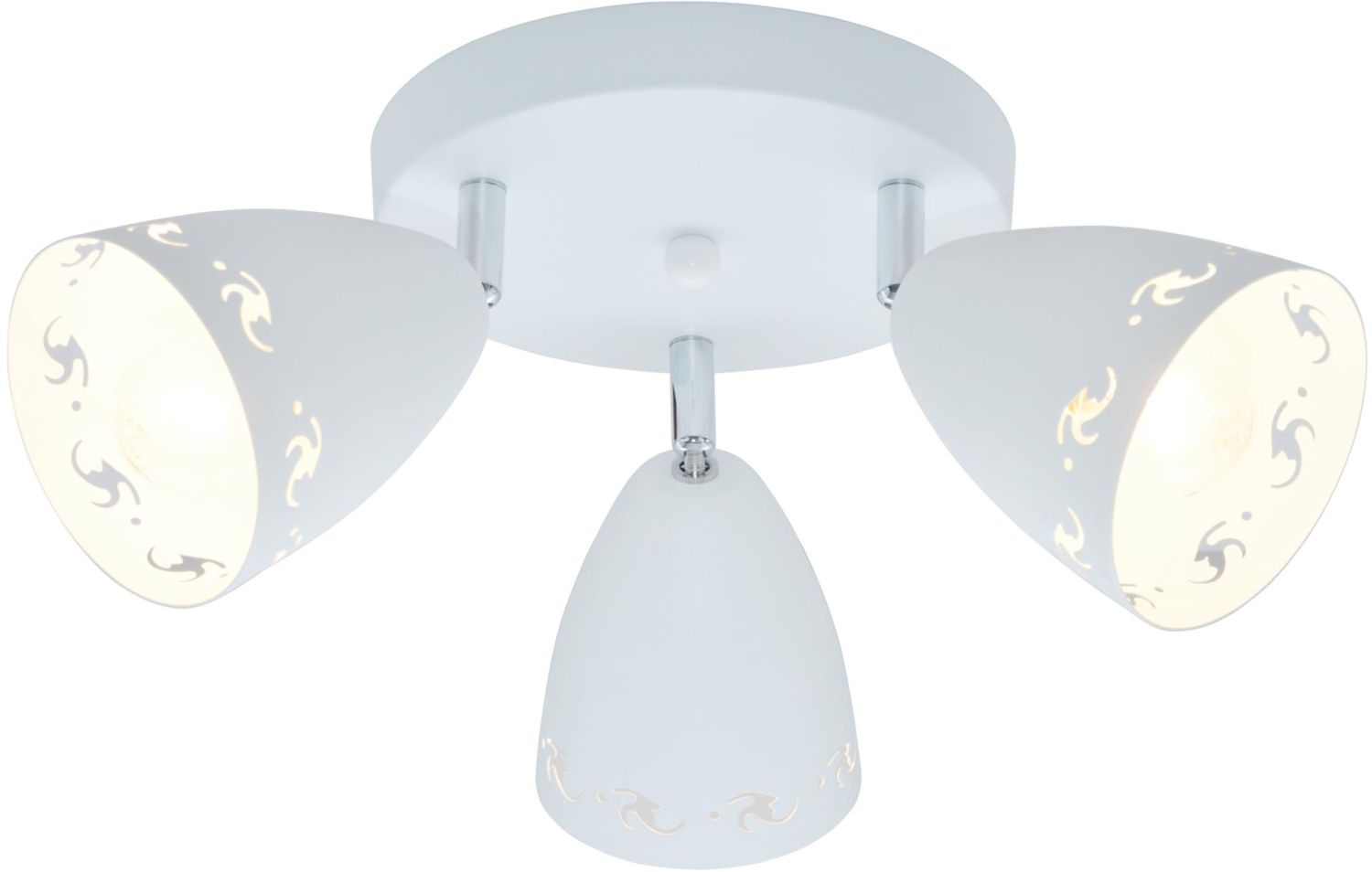 Candellux Coty plafondlamp 3x40 W wit 98-67135
